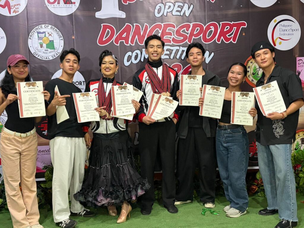 UB Graces Sweep Victory at Benguet DanceSport & 2026 PDSFI